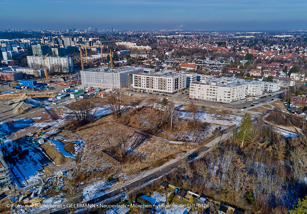26.01.2022 - Alexisquartier und Pandionverde in Neuperlach