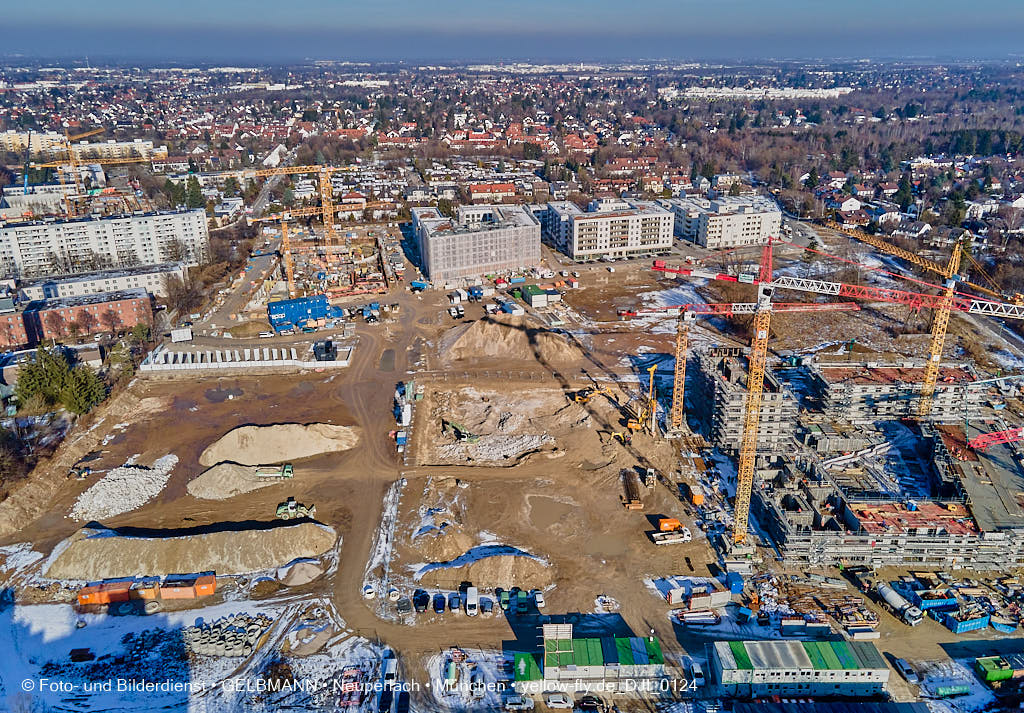 26.01.2022 - Alexisquartier und Pandionverde in Neuperlach