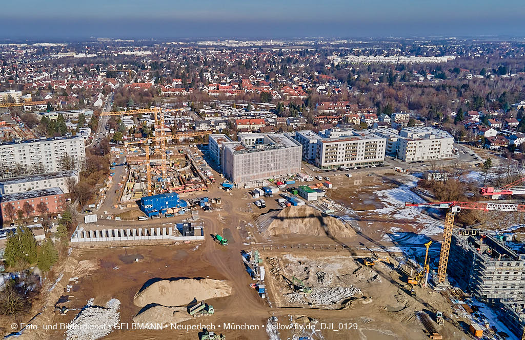 26.01.2022 - Alexisquartier und Pandionverde in Neuperlach