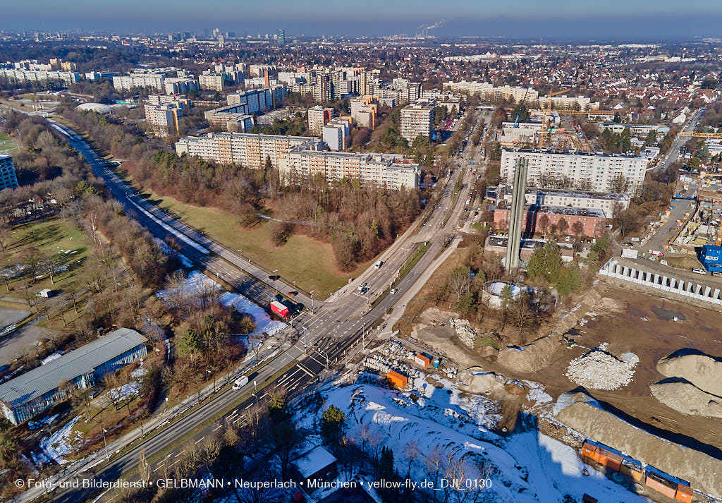 26.01.2022 - Alexisquartier und Pandionverde in Neuperlach