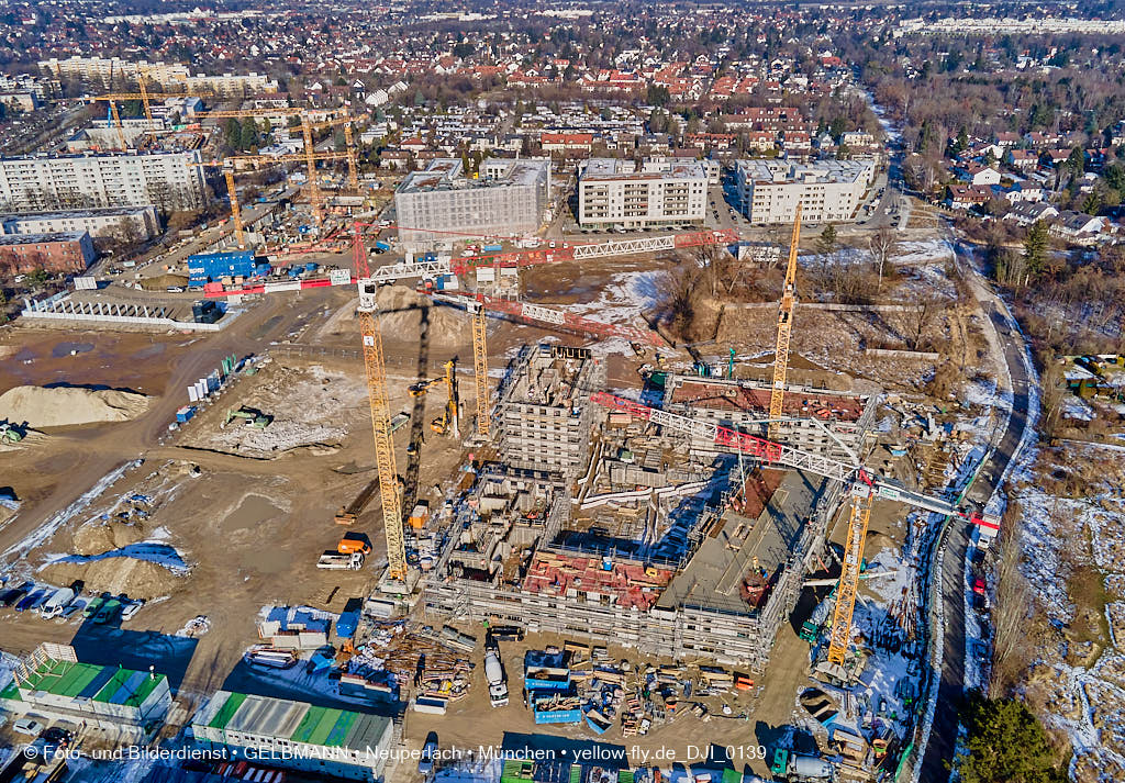 26.01.2022 - Alexisquartier und Pandionverde in Neuperlach
