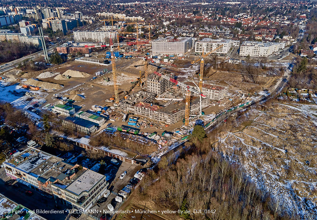 26.01.2022 - Alexisquartier und Pandionverde in Neuperlach