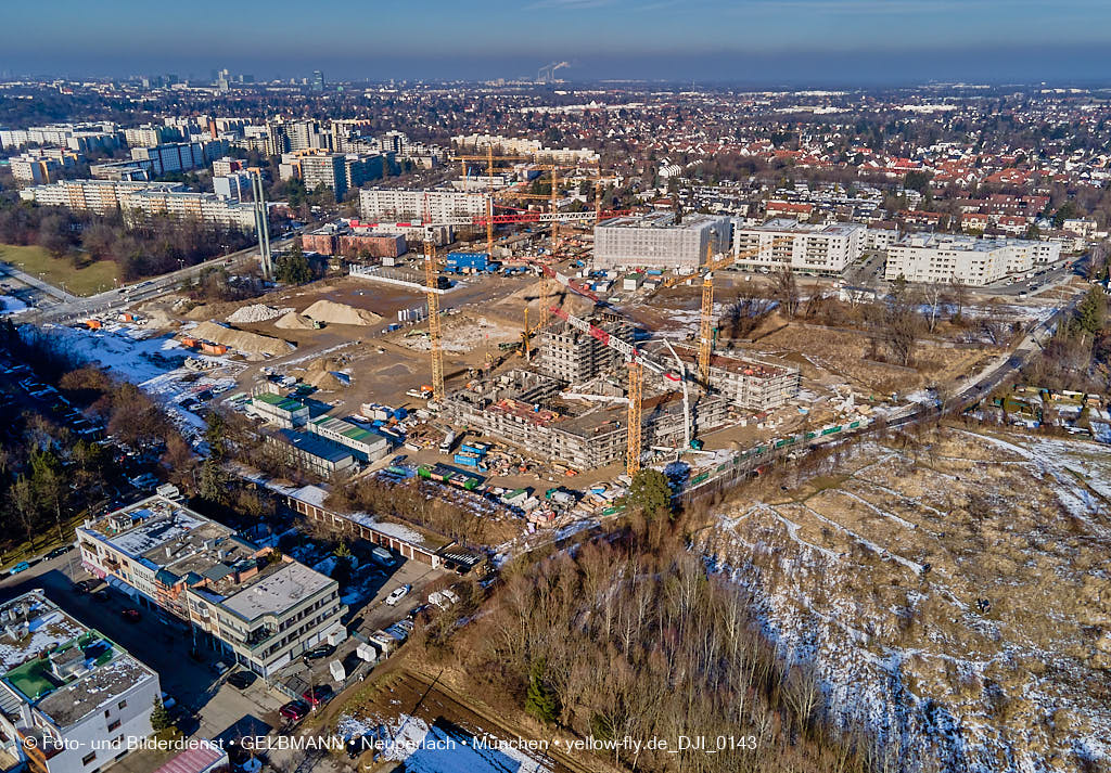 26.01.2022 - Alexisquartier und Pandionverde in Neuperlach