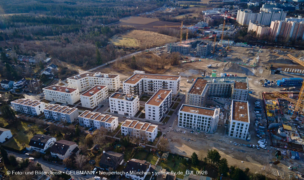 09.02.2022 - Baustelle Alexisquartier in Neuperlach