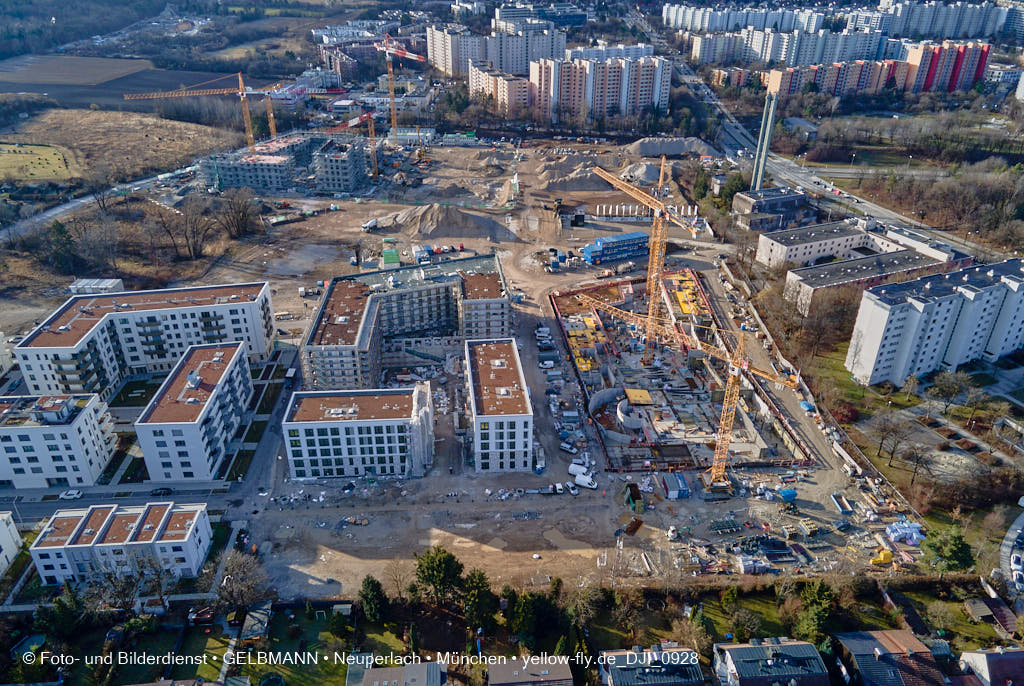 09.02.2022 - Baustelle Alexisquartier in Neuperlach