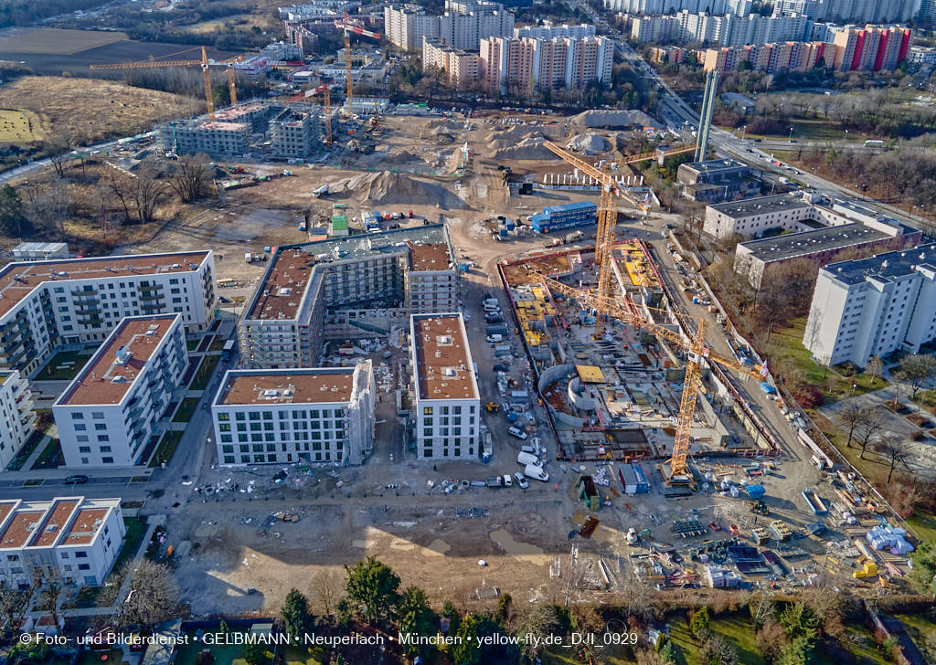 09.02.2022 - Baustelle Alexisquartier in Neuperlach