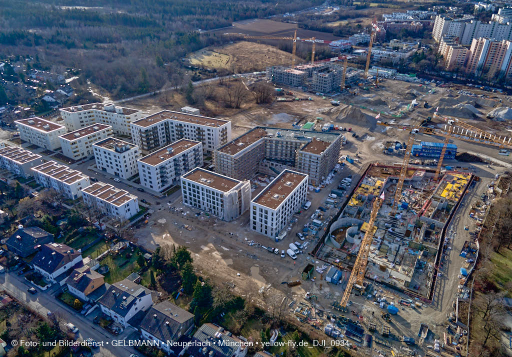 09.02.2022 - Baustelle Alexisquartier in Neuperlach