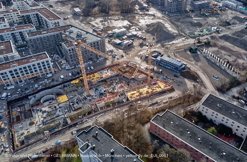 09.02.2022 - Baustelle Alexisquartier in Neuperlach