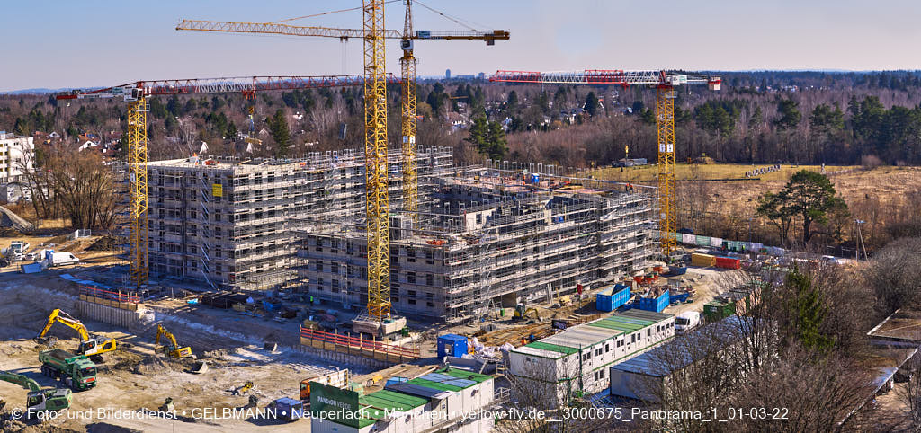 02.03.2022 - Neue Baugruben auf dem Piederstorfer Gelände