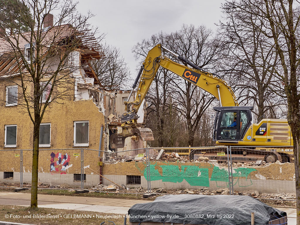 15.03.2022 - Abriss und Neubau der Maikäfersiedlung 