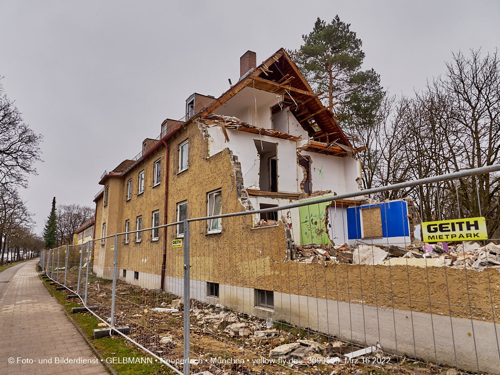 16.03.2022 - Abriss und Neubau der Maikäfersiedlung 