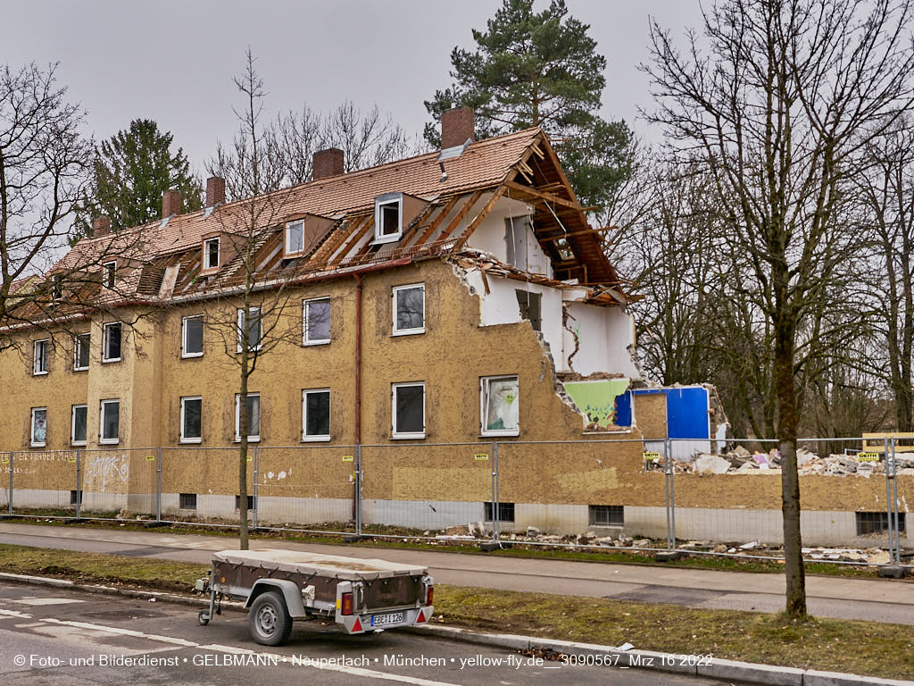 16.03.2022 - Abriss und Neubau der Maikäfersiedlung 