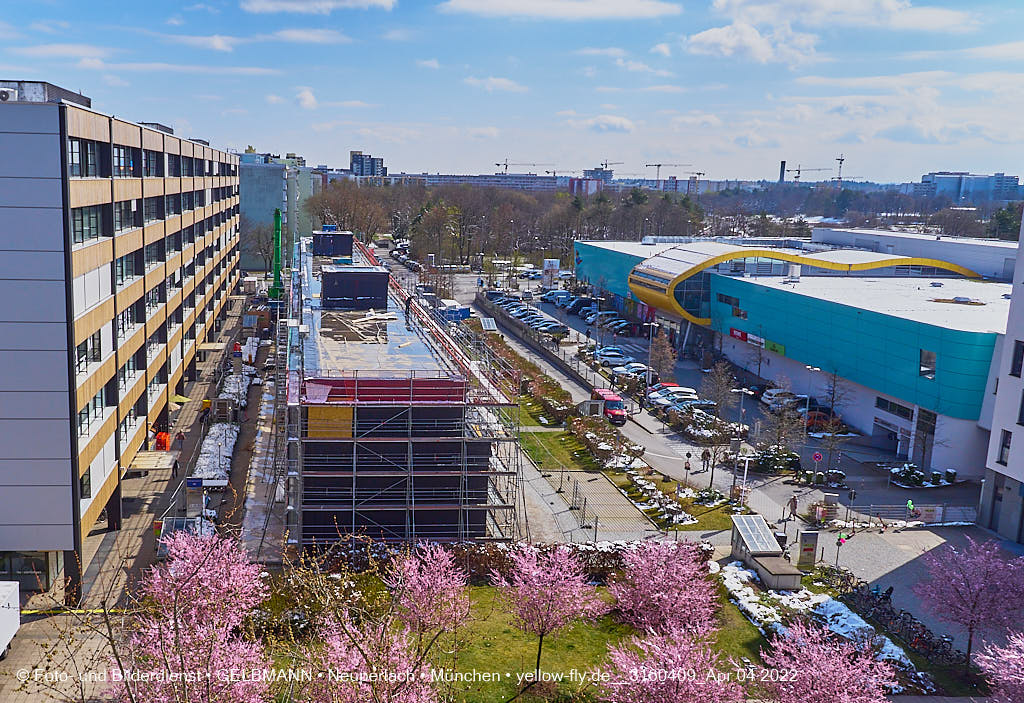 04.04.2022 - Baustelle Montessori Schule in Neuperlach