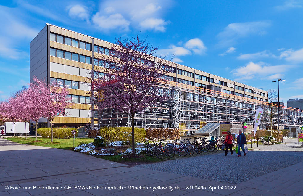 04.04.2022 - Baustelle Montessori Schule in Neuperlach