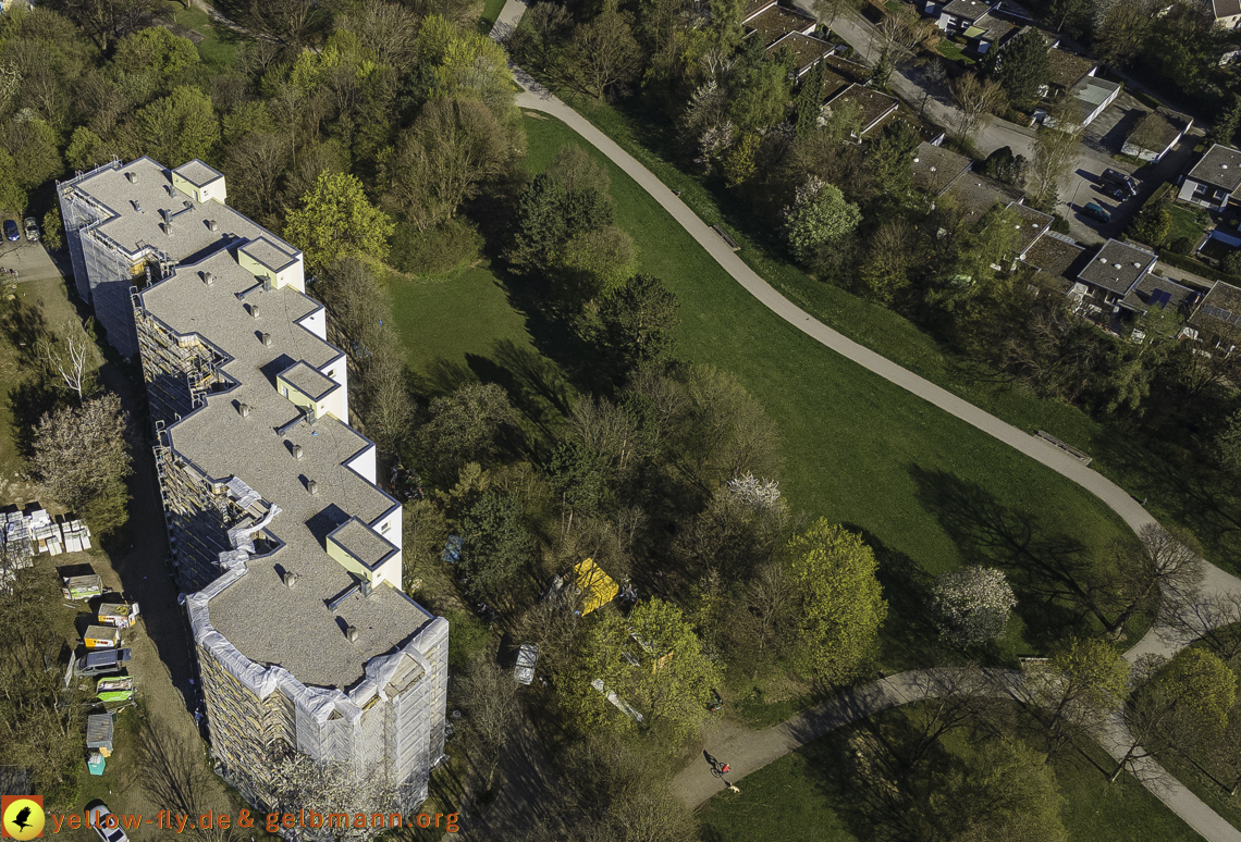 20.04.2022 - Marx-Zentrum und Karl-Marx-Ring 53-57 in Neuperlach