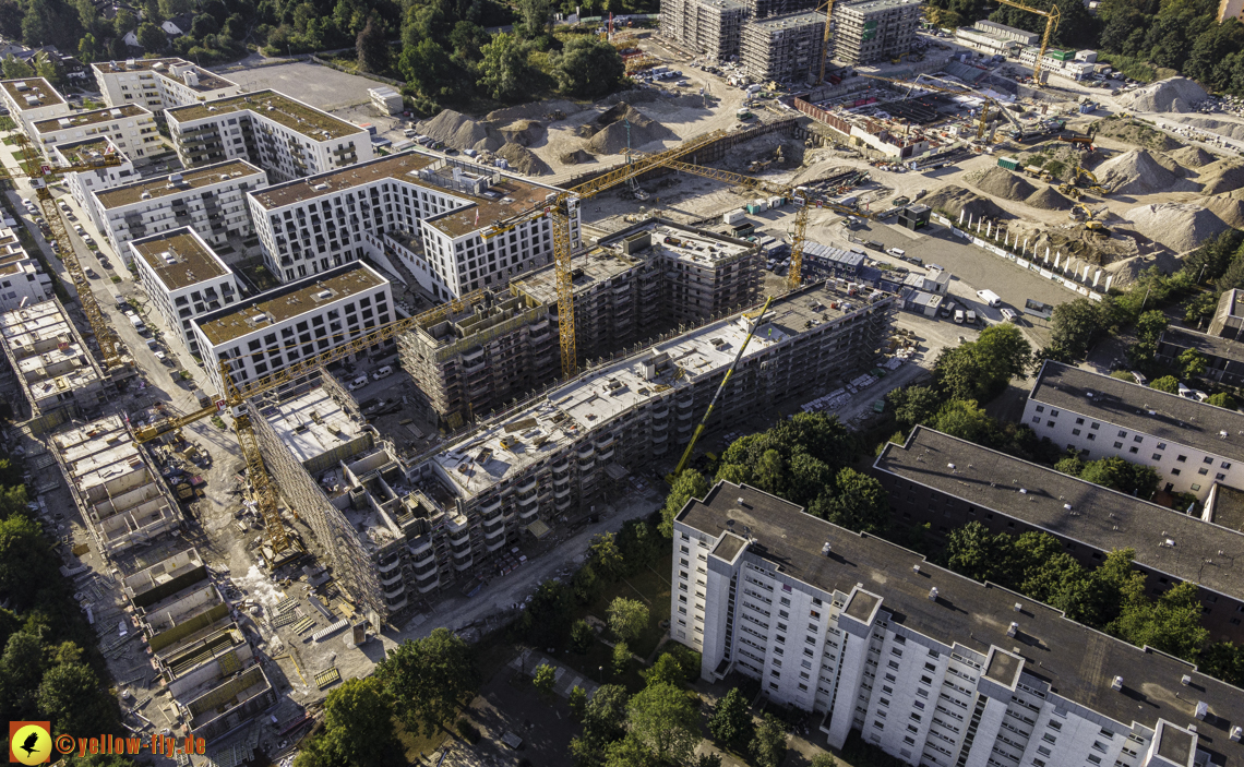 17.08.2022 -Alexisquartier und Pandion Verde in Neuperlach