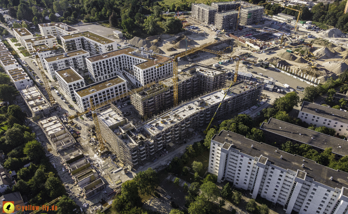 17.08.2022 -Alexisquartier und Pandion Verde in Neuperlach