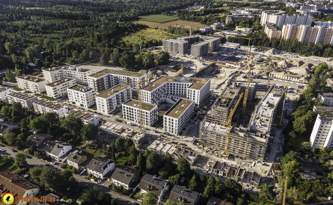 17.08.2022 -Alexisquartier und Pandion Verde in Neuperlach