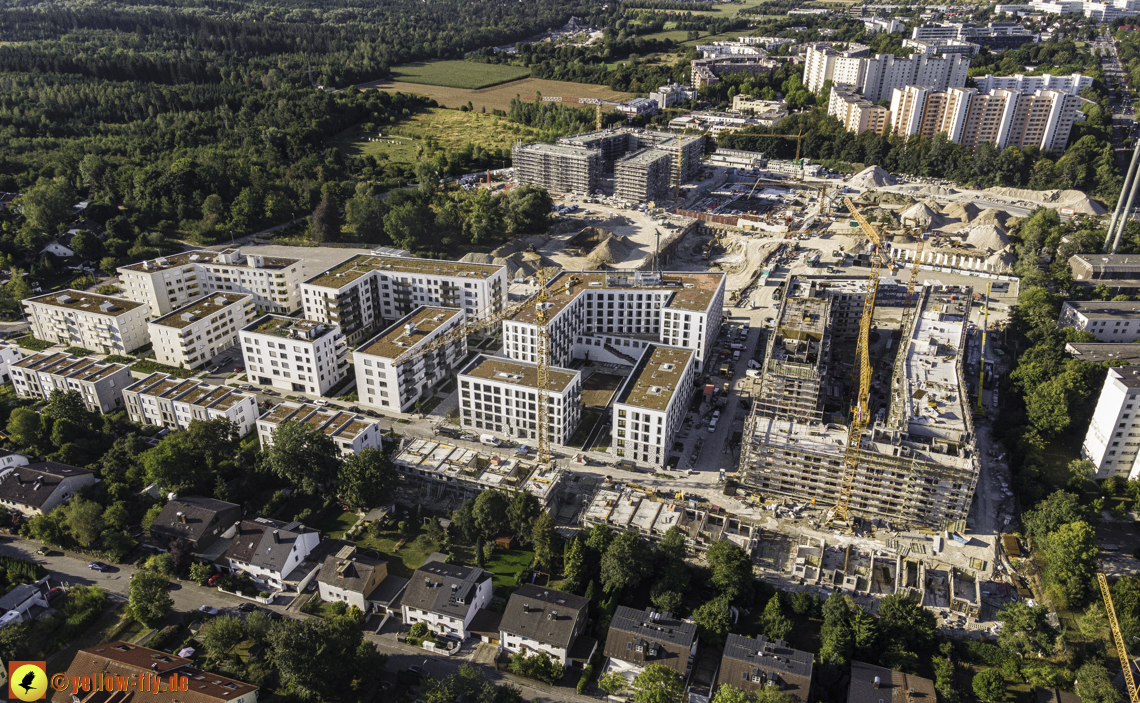 17.08.2022 -Alexisquartier und Pandion Verde in Neuperlach