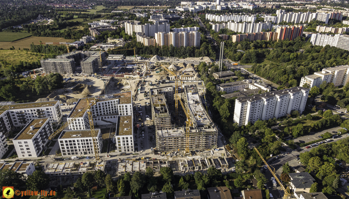 17.08.2022 -Alexisquartier und Pandion Verde in Neuperlach