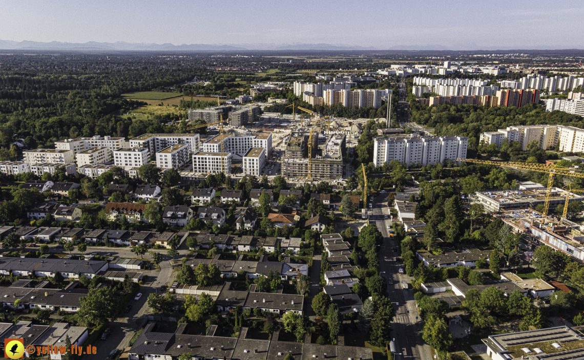 17.08.2022 -Alexisquartier und Pandion Verde in Neuperlach