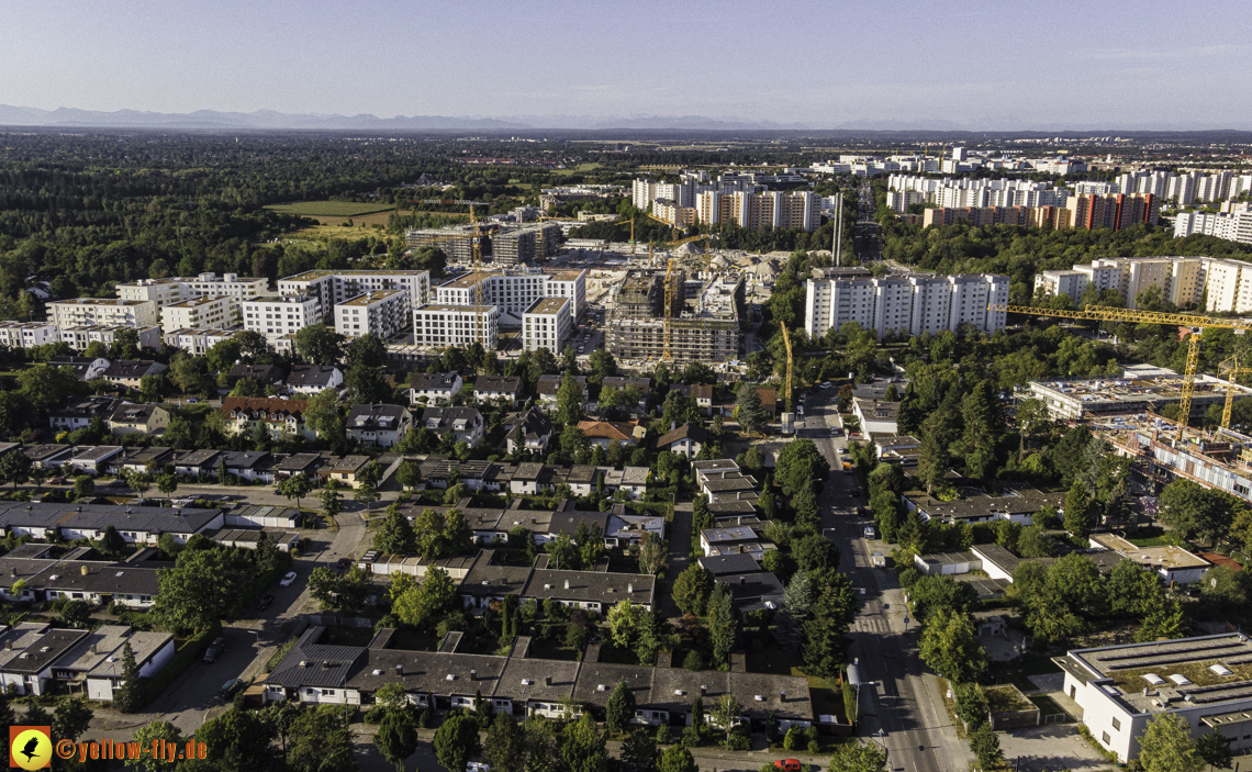 17.08.2022 -Alexisquartier und Pandion Verde in Neuperlach