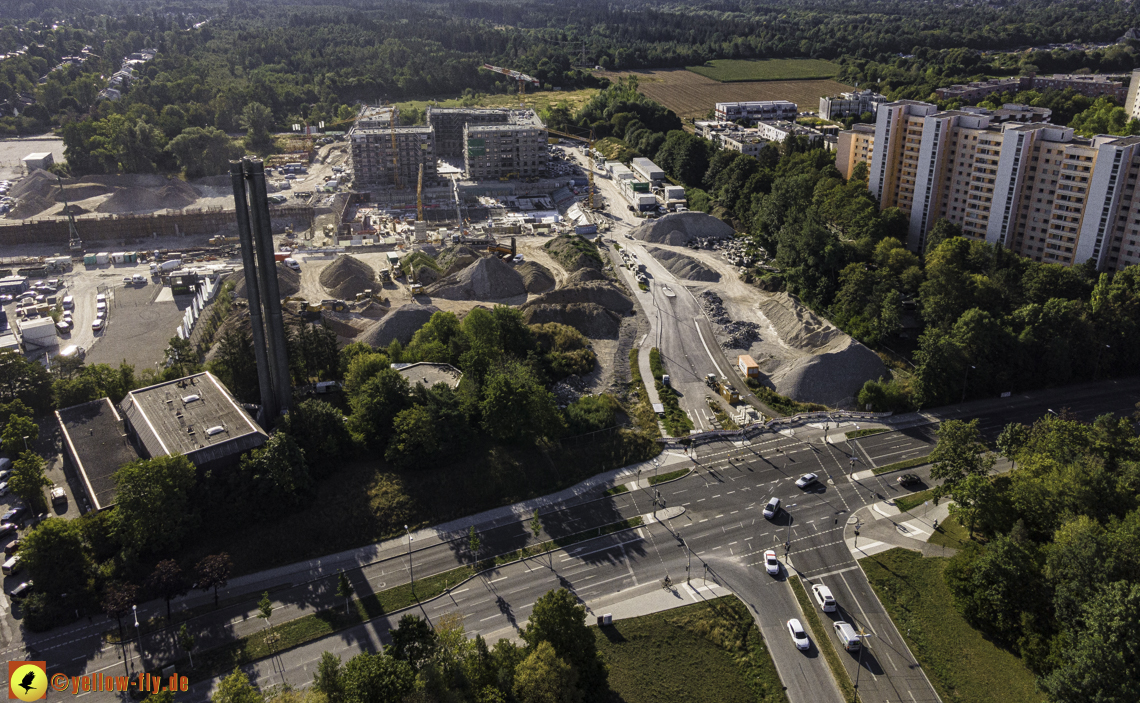 17.08.2022 -Alexisquartier und Pandion Verde in Neuperlach