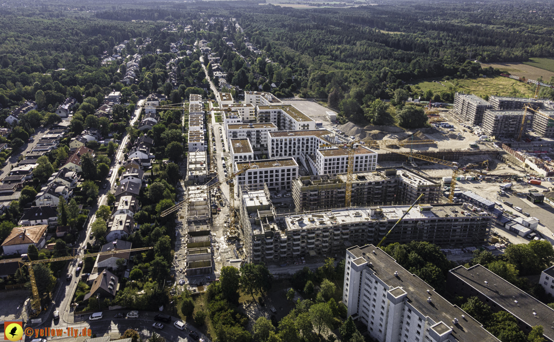 17.08.2022 -Alexisquartier und Pandion Verde in Neuperlach