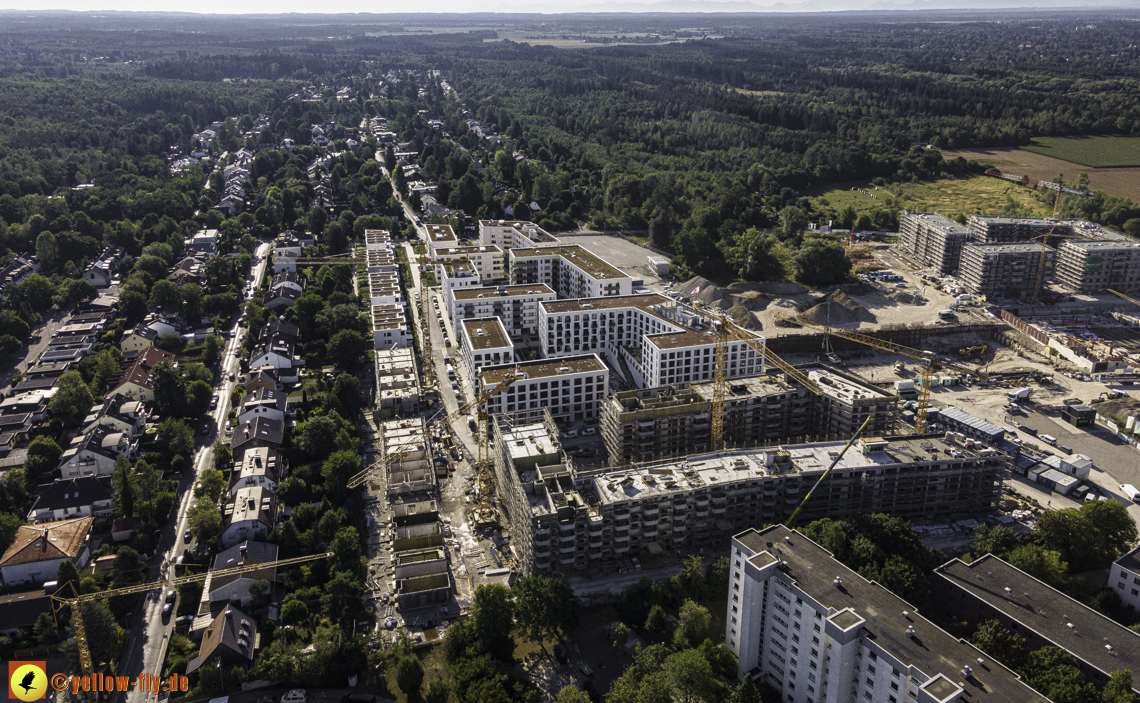 17.08.2022 -Alexisquartier und Pandion Verde in Neuperlach