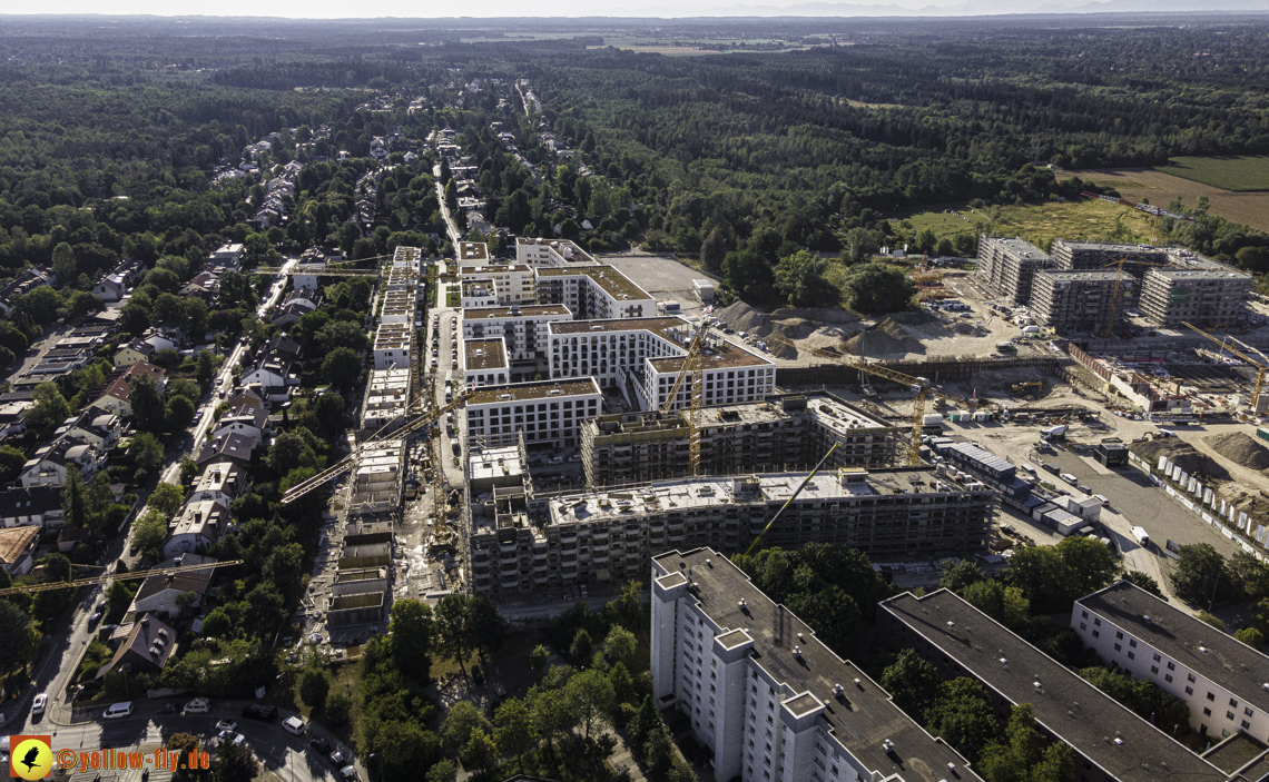 17.08.2022 -Alexisquartier und Pandion Verde in Neuperlach