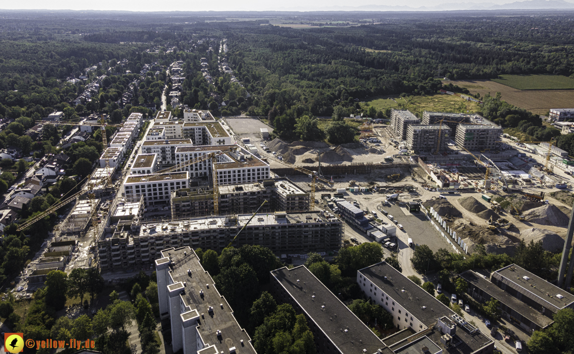 17.08.2022 -Alexisquartier und Pandion Verde in Neuperlach