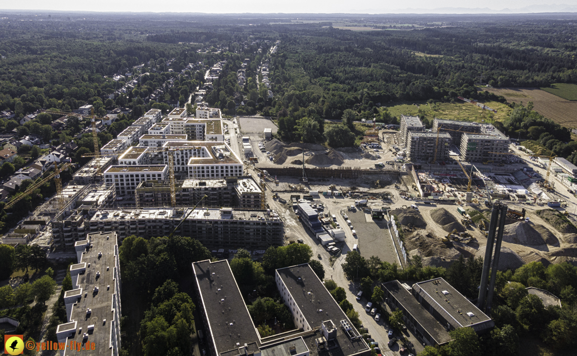 17.08.2022 -Alexisquartier und Pandion Verde in Neuperlach