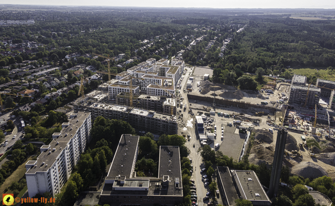 17.08.2022 -Alexisquartier und Pandion Verde in Neuperlach