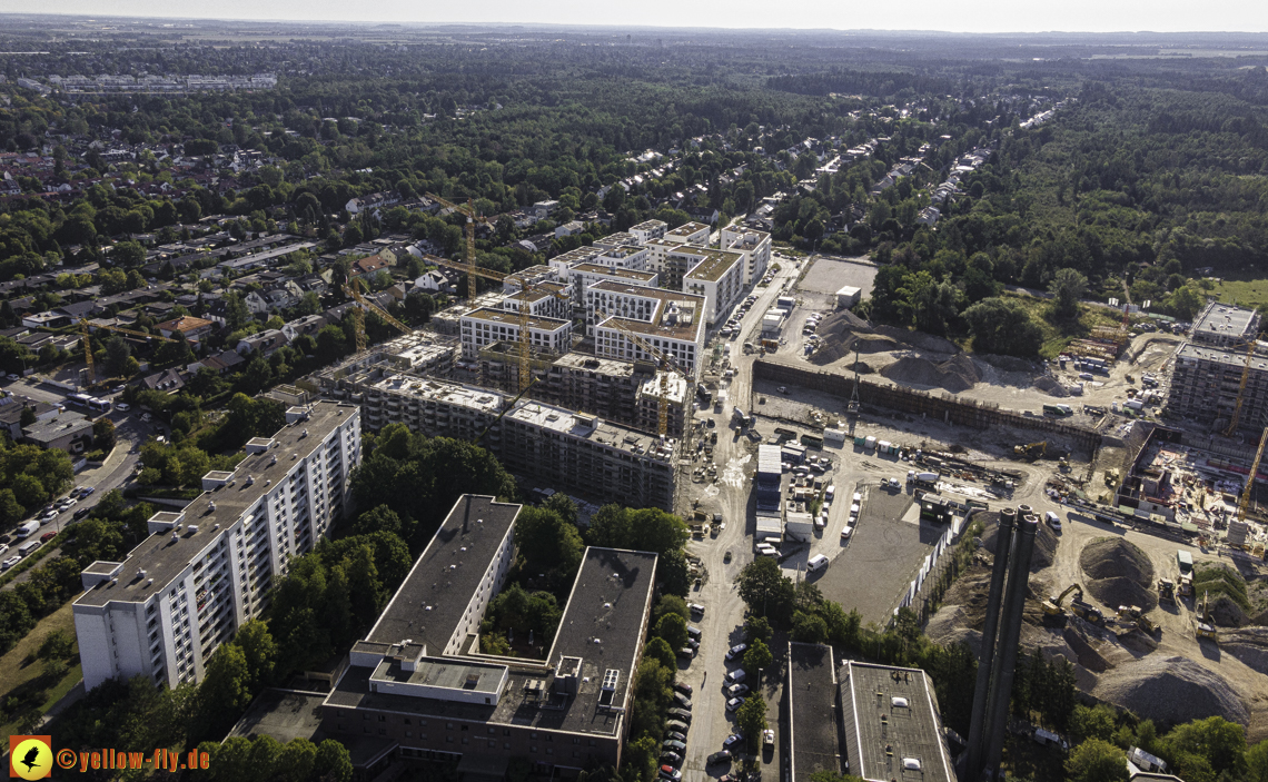 17.08.2022 -Alexisquartier und Pandion Verde in Neuperlach