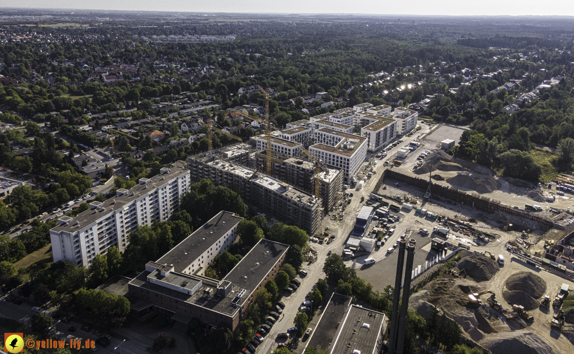 17.08.2022 -Alexisquartier und Pandion Verde in Neuperlach