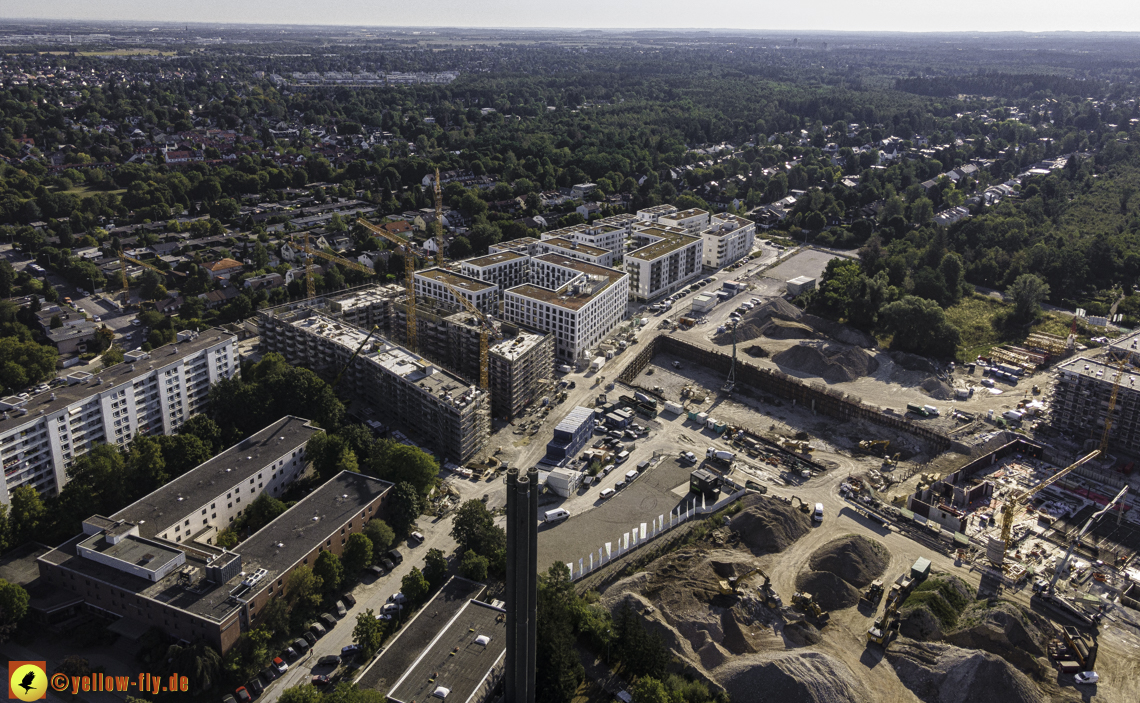 17.08.2022 -Alexisquartier und Pandion Verde in Neuperlach