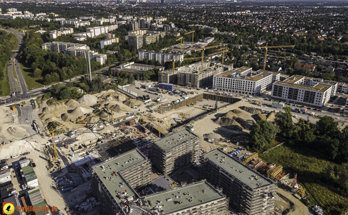 17.08.2022 -Alexisquartier und Pandion Verde in Neuperlach