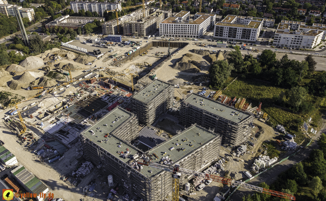 17.08.2022 -Alexisquartier und Pandion Verde in Neuperlach