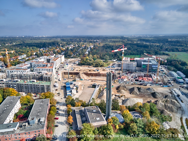 07.10.2022 - Baustelle Alexisquartier in Neuperlach