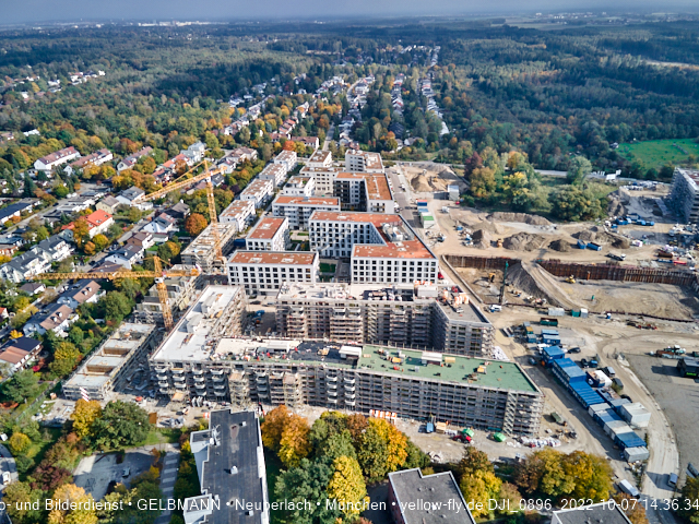 07.10.2022 - Baustelle Alexisquartier in Neuperlach