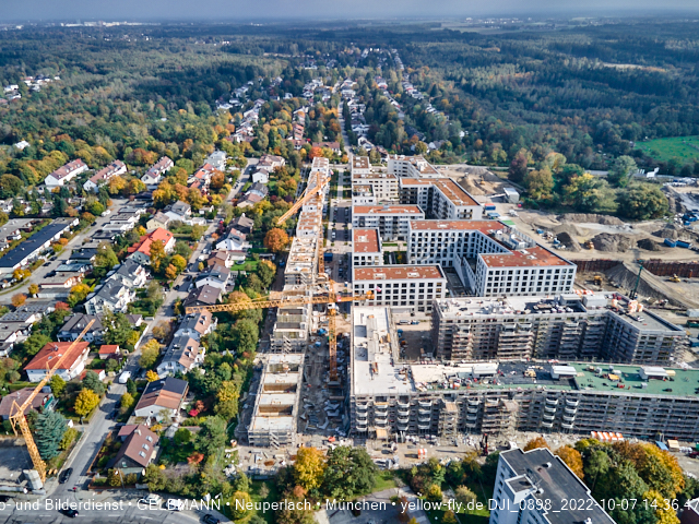 07.10.2022 - Baustelle Alexisquartier in Neuperlach