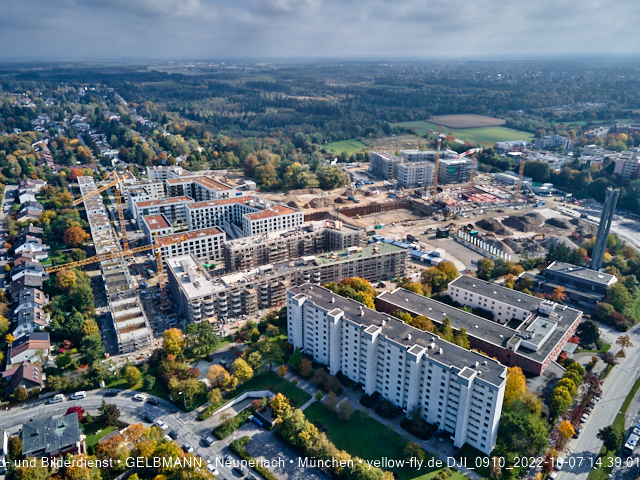 07.10.2022 - Baustelle Alexisquartier in Neuperlach
