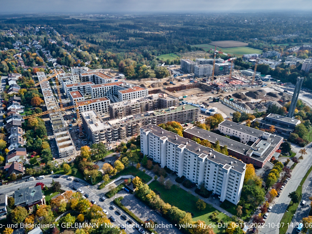 07.10.2022 - Baustelle Alexisquartier in Neuperlach