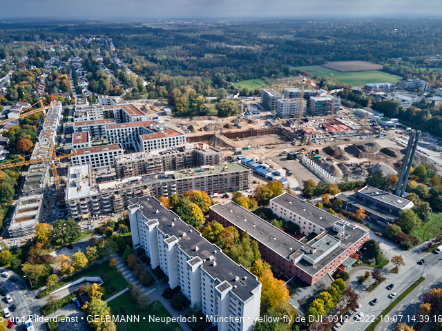 07.10.2022 - Baustelle Alexisquartier in Neuperlach