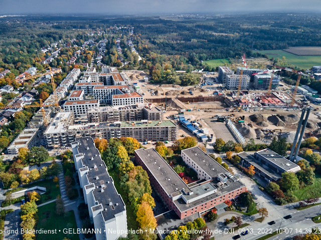 07.10.2022 - Baustelle Alexisquartier in Neuperlach