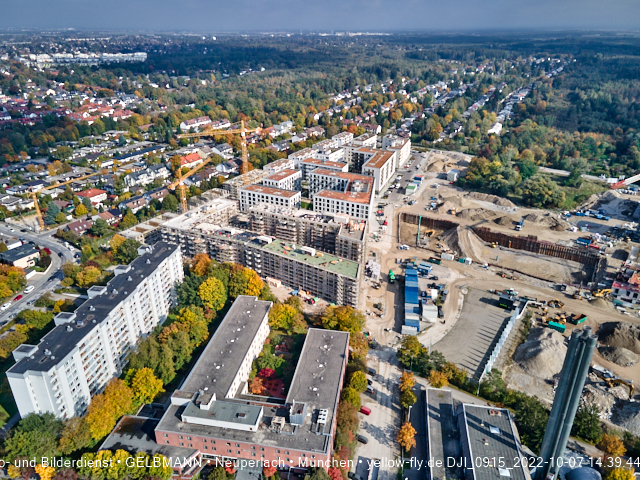 07.10.2022 - Baustelle Alexisquartier in Neuperlach