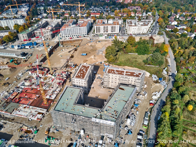 07.10.2022 - Baustelle Alexisquartier in Neuperlach