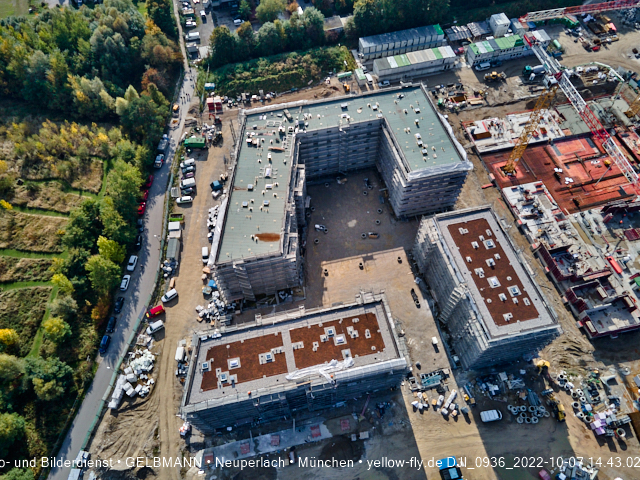 07.10.2022 - Baustelle Alexisquartier in Neuperlach