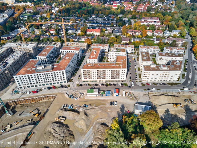 07.10.2022 - Baustelle Alexisquartier in Neuperlach