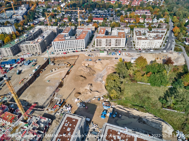 07.10.2022 - Baustelle Alexisquartier in Neuperlach